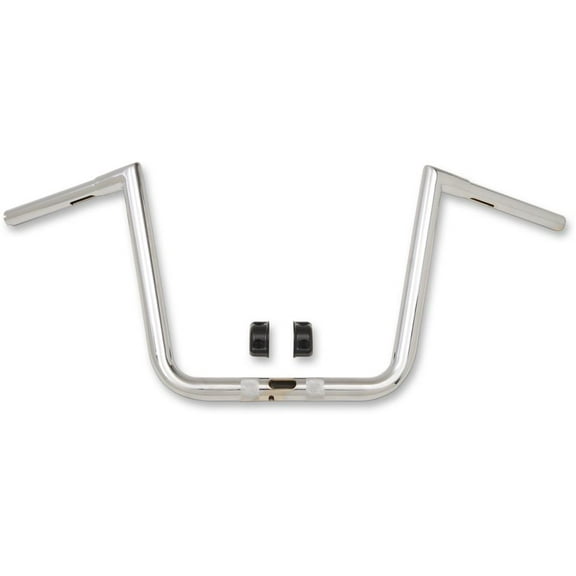 La Choppers LA-7312-61 1-1/4in. Ape Hanger Hefty Twin Peaks Handlebar - Chrome