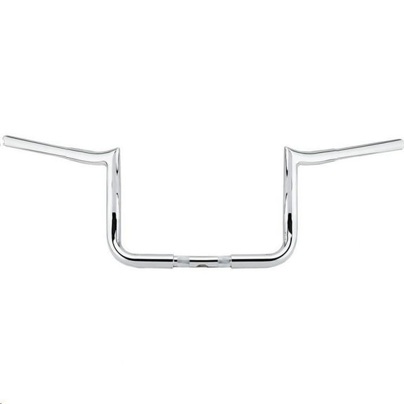 La Choppers LA-7352-10 1-1/4in. Prime Ape Handlebars - 11in. Rise - Chrome