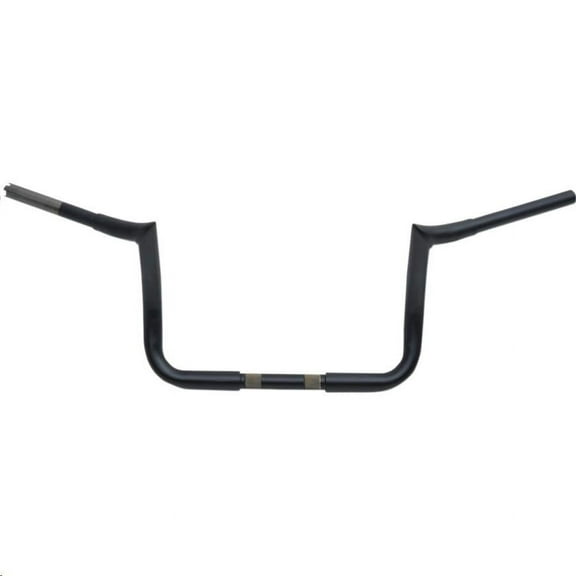 La Choppers LA-7352-10M 1-1/4in. Prime Ape Handlebars - 11in. Rise - Flat Black