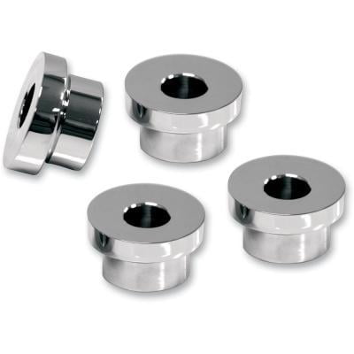 LA Choppers LA-7400-00 Triple Tree Riser Angle Adapters - Chrome
