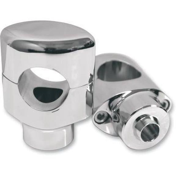 La Choppers LA-7401-05 Mohawk Riser for 1in. Handlebar - 5-1/2in. Tall with 1-3/4in. Pullback - Chrome