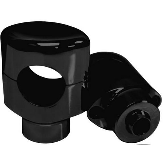 La Choppers LA-7402-01B Smooth Riser for 1in. Handlebar - 1-1/2in. Tall - Black