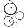 thumbnail image 1 of LA Choppers LA-8005KT-19M Cable/Brake Line Kit - 18in.-20in. Ape Hangers - Midnight, 1 of 1