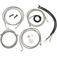 thumbnail image 1 of LA Choppers LA-8010KT2-16M Complete Handlebar Cable and Brake Line Kit - Midnight, 1 of 1