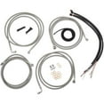 thumbnail image 1 of LA Choppers LA-8321KT2-13M Complete Handlebar Cable and Brake Line Kit - Midnight, 1 of 1