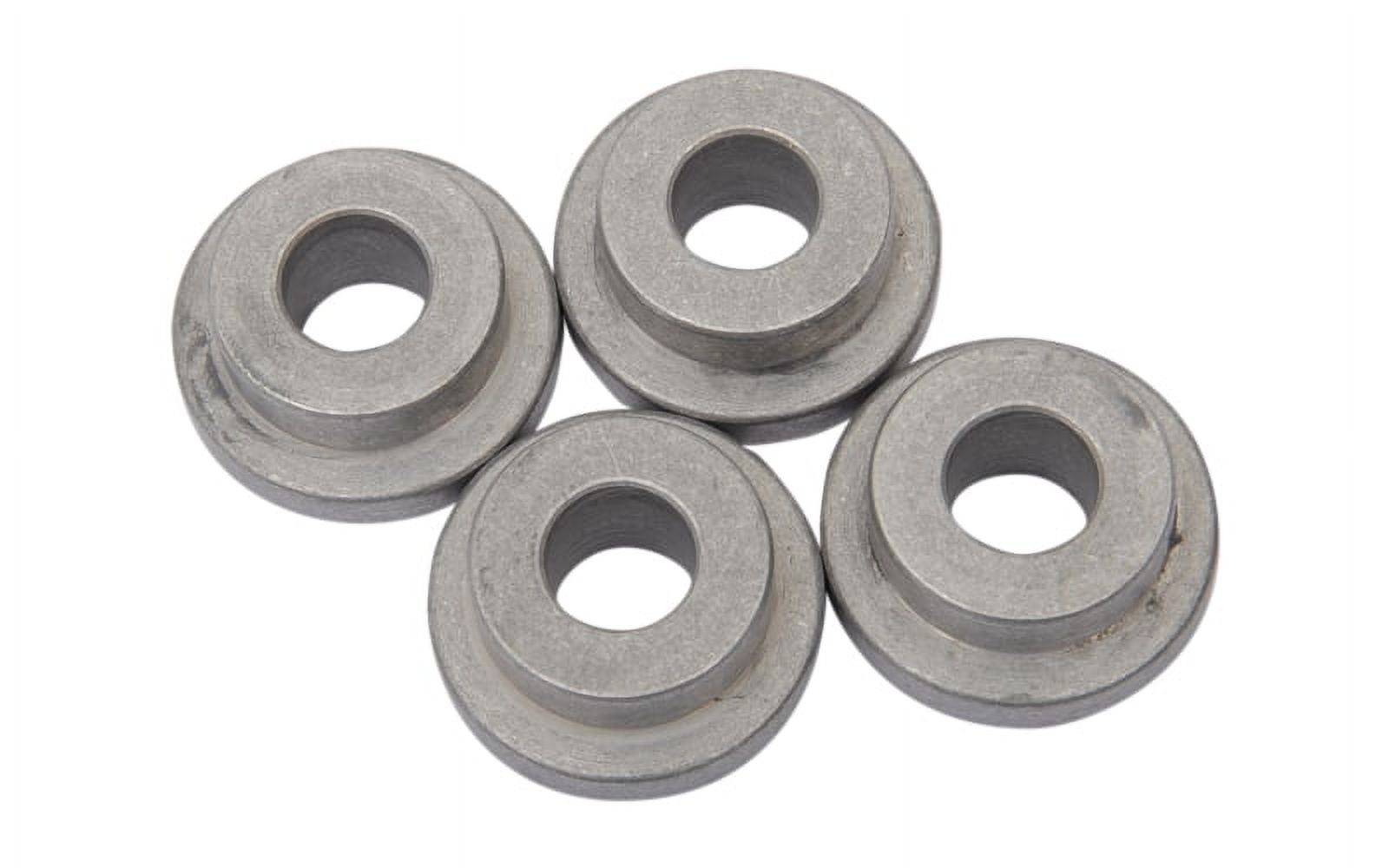 LA Choppers Raw Metal Solid Handlebar Riser Bushings (LA740050R)