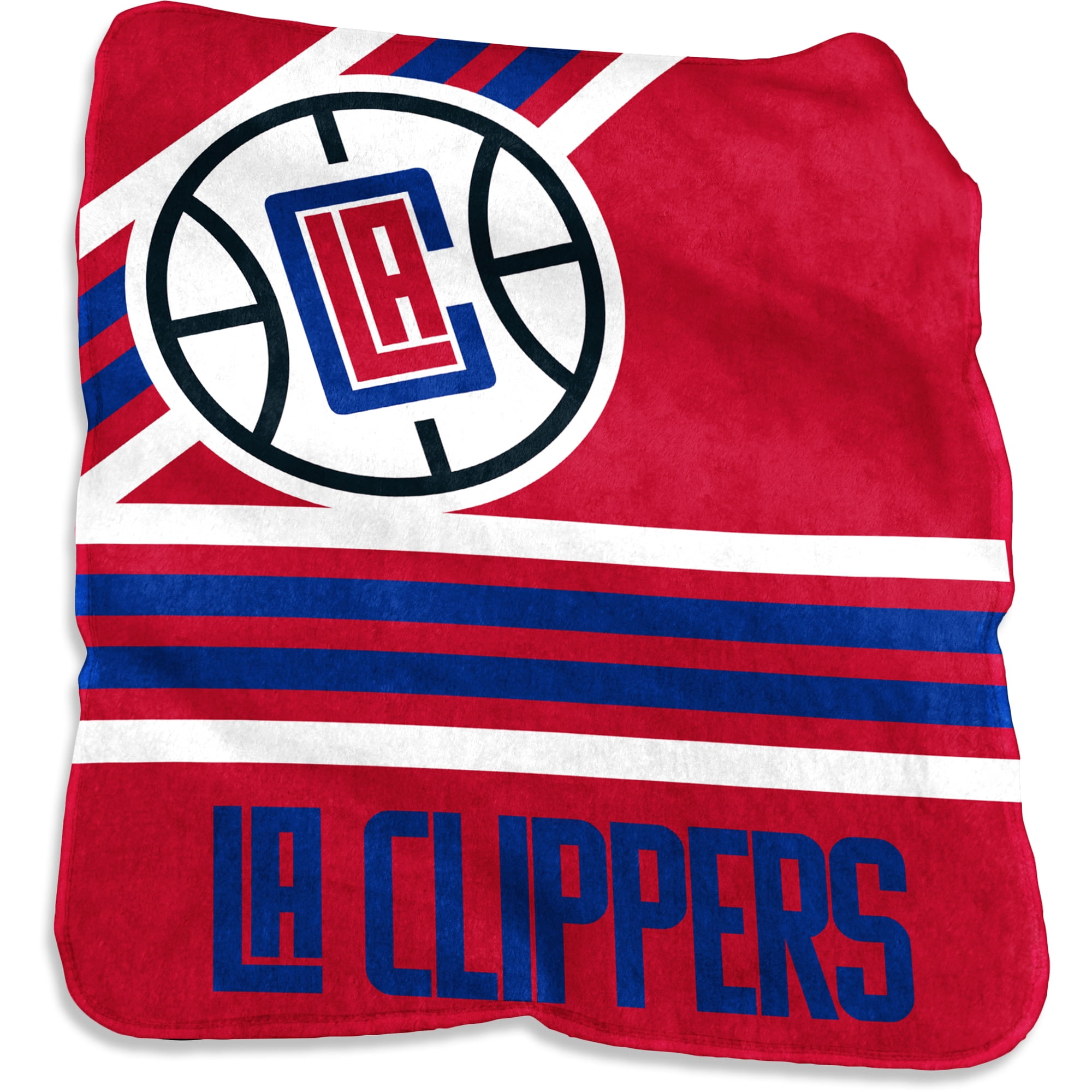LA Clippers 50'' x 60'' Plush Raschel Throw Blanket