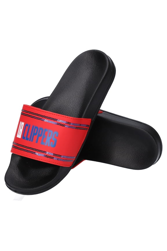 LA Clippers Women's Sequin Slide Sandals