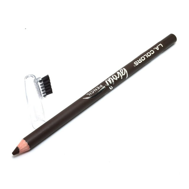 LA Colors 1 On Point Brow Matte Pencil [ CBP393 Medium Brown ] Eyebrow