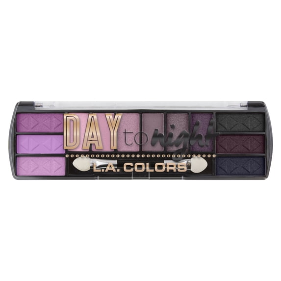 L.A. Colors Day to Night 12 Color Eyeshadow Palette Daybreak 0.28 Ounce