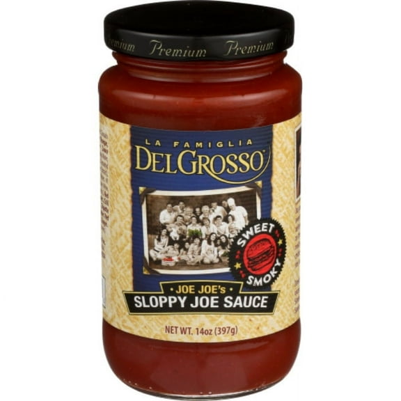 LA FAMIGLIA DELGROSSO SAUCE SLOPPY JOE JOES 14 OZ - Pack of 12