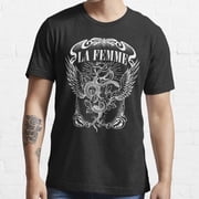 LA FEMME Classic Essential T-Shirt