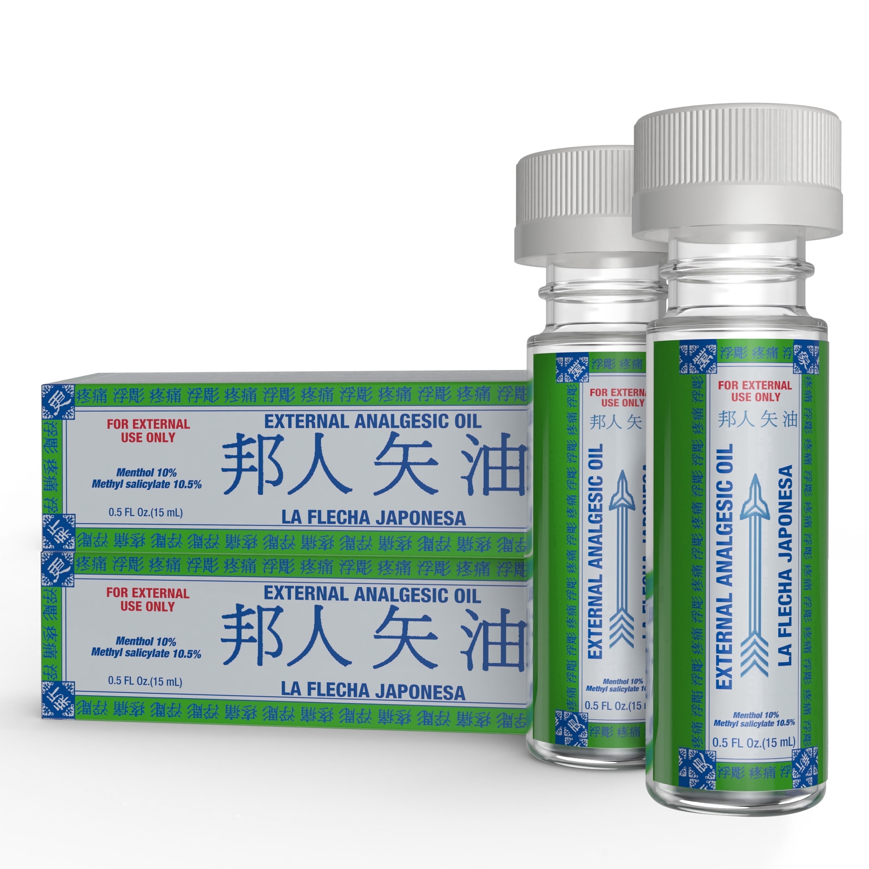 La Flecha Japonesa External Analgesic Oil, Soothing Pain Relief