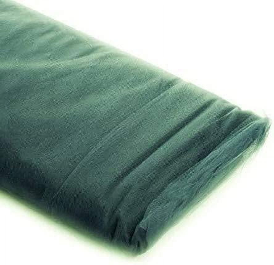 LA Fabric Spot Inc. 54" by 40 Yards (120 ft) Fabric Tulle Bolt for GARDEN NETTING, Wedding and Decoration, DIY PROJECTS.