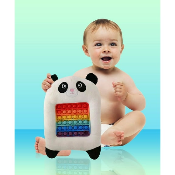 LA Fabric Spot Inc Panda Pop Plush Toy