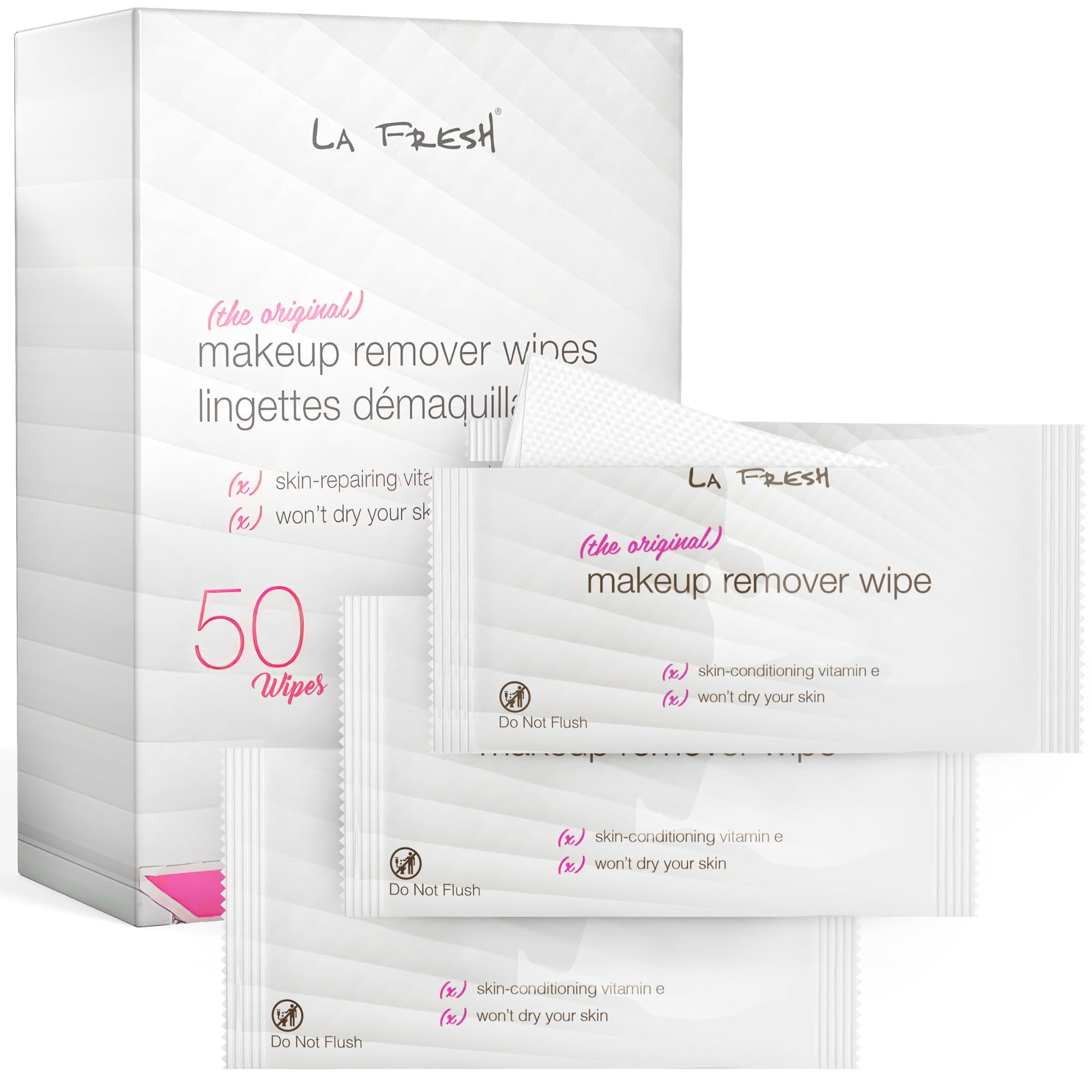 LA Fresh Makeup Remover Wipes with Vitamin E Make up Remover Wipes