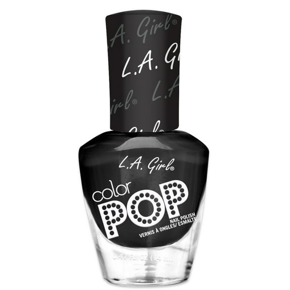 LA Girl Color Pop Polish, Darkness, 0.47 Oz