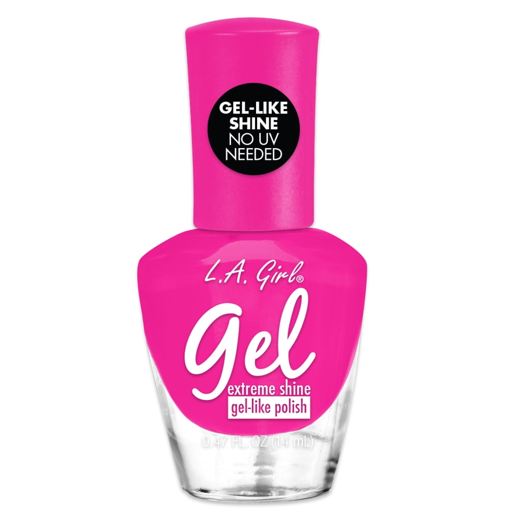LA Girl Gel Extreme Shine Nail Polish, Desire, 0.47 Oz