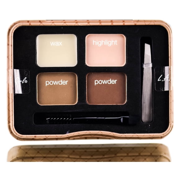 L.A. Girl Inspiring Brow Kit, 3 Ounce (Pack of 1), Light and Bright GES341