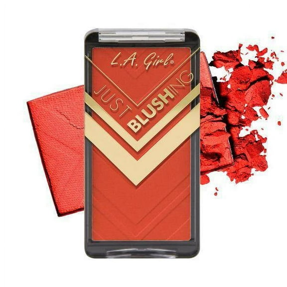 L.A. Girl Just Blushing Powder Blush Just For Fun 1.9 Ounce GBL495