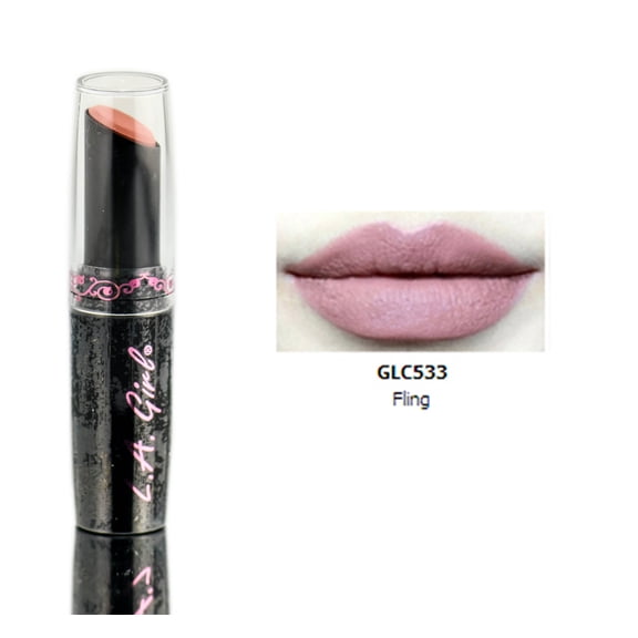 LA Girl Luxury Creme' Lip Color (Color : GLC533 - Fling)