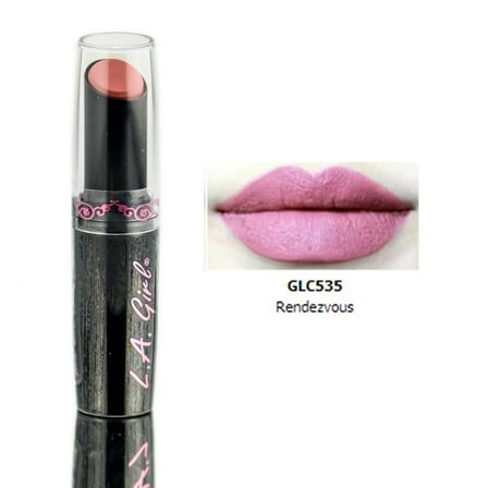 LA Girl Luxury Creme' Lip Color (Color : GLC535 - Rendezvouz)