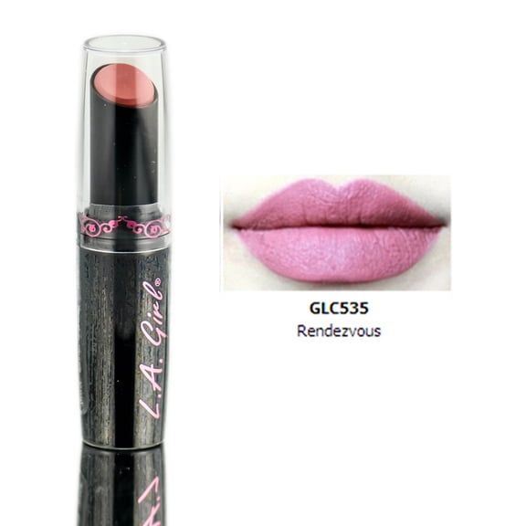 LA Girl Luxury Creme' Lip Color (Color : GLC535 - Rendezvouz)