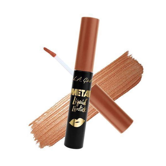 LA Girl Metal Liquid Lipstick - Option: GML853 Copper