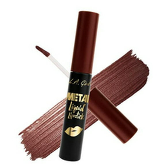 LA Girl Metal Liquid Lipstick - Option: GML860 Bronzed