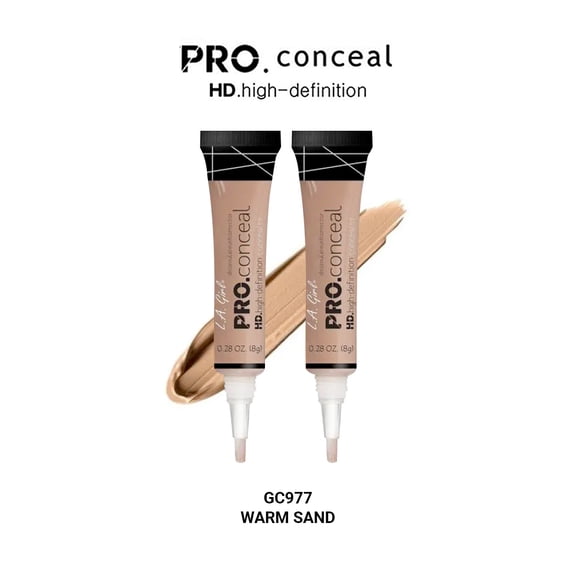 LA Girl Pro Conceal HD Concealer ( Pack Of 2 ) Warm Sand GC977
