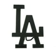 thumbnail image 1 of LA Initials Los Angeles City California USA DIE-CUT Black Belt Buckle Rodeo Cowboy Texas Style Metal New, 1 of 2
