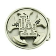 thumbnail image 1 of LA Initials Los Angeles City California USA Spinners Belt Buckle Rodeo Cowboy Texas Style Metal New, 1 of 2