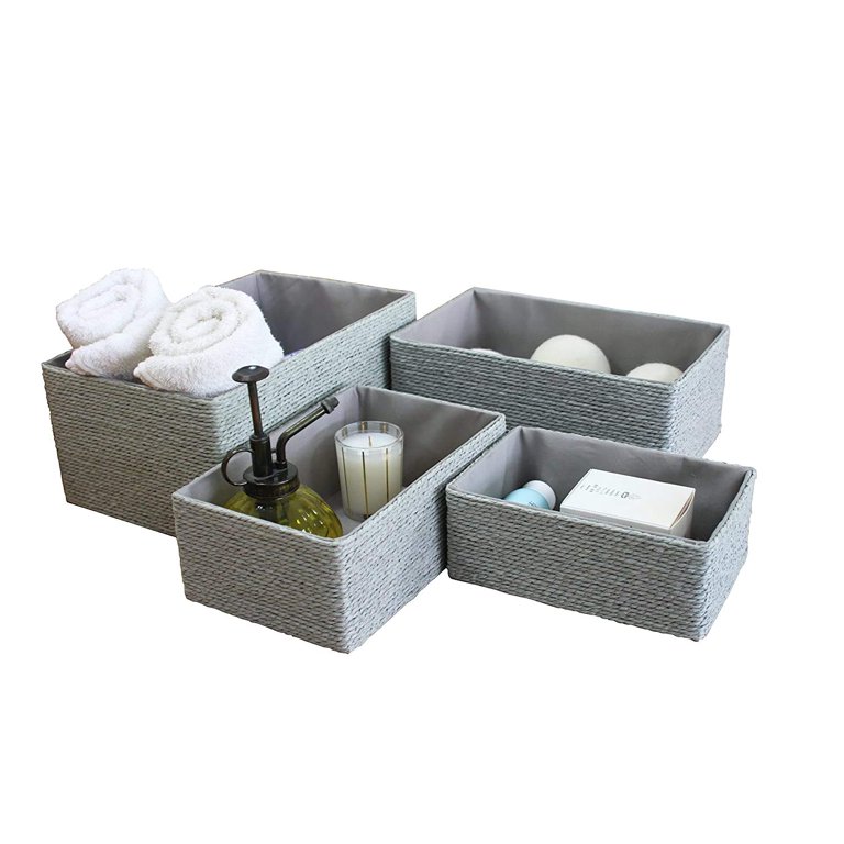 Paper Rope Storage Boxes