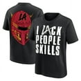 thumbnail image 1 of LA Knight I Lack People Skills T-Shirt Black, 1 of 2