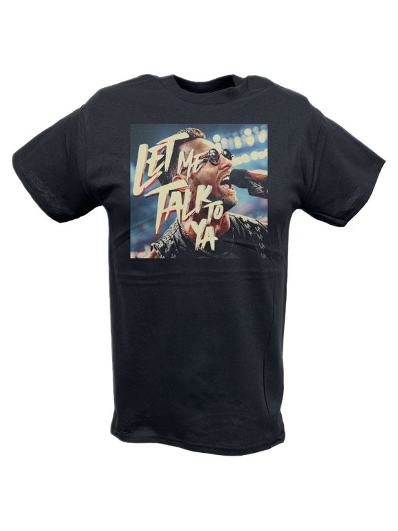 LA Knight Let Me Talk To Ya Poster Print Back T-shirt