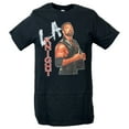 thumbnail image 1 of LA Knight Side Profile Black T-shirt, 1 of 4