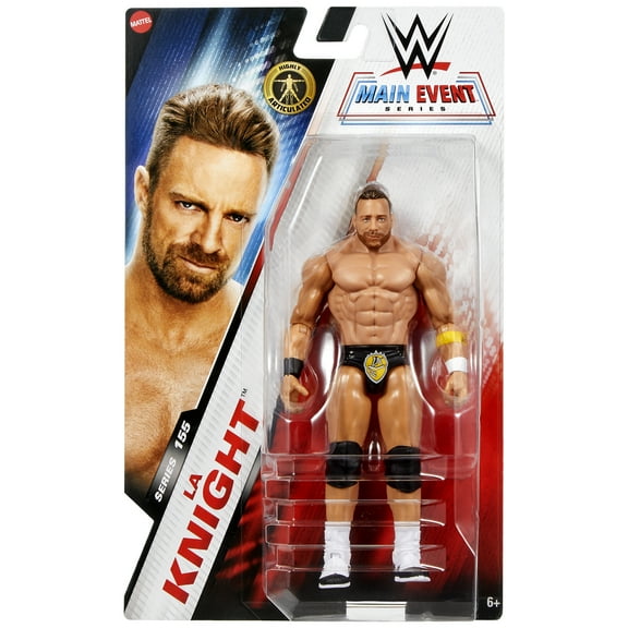 LA Knight - WWE Main Event 155 Mattel WWE Toy Wrestling Action Figure
