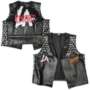 LA Knight Yeah! WWE Mens Black Replica Vest