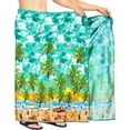 thumbnail image 1 of LA LEELA Men's Swim Bath Trunk Swimsuit Regular Surfing Swimwear Sarong Long Pareo Beach Wrap One Size Sea, Holiday Summer Vacation Party, 1 of 4
