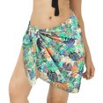 thumbnail image 1 of LA LEELA Women's Bikini Beach Swimwear Cover Ups Sarong One Size Multi, Leaves, 1 of 4