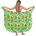 thumbnail image 1 of LA LEELA Women's Bikini Skirt Sarong Swimwear Cover up Bathing suit Summer Wraps Swimsuit Beach Wrap Coverups for Women One Size Pineapple, Green, 1 of 5
