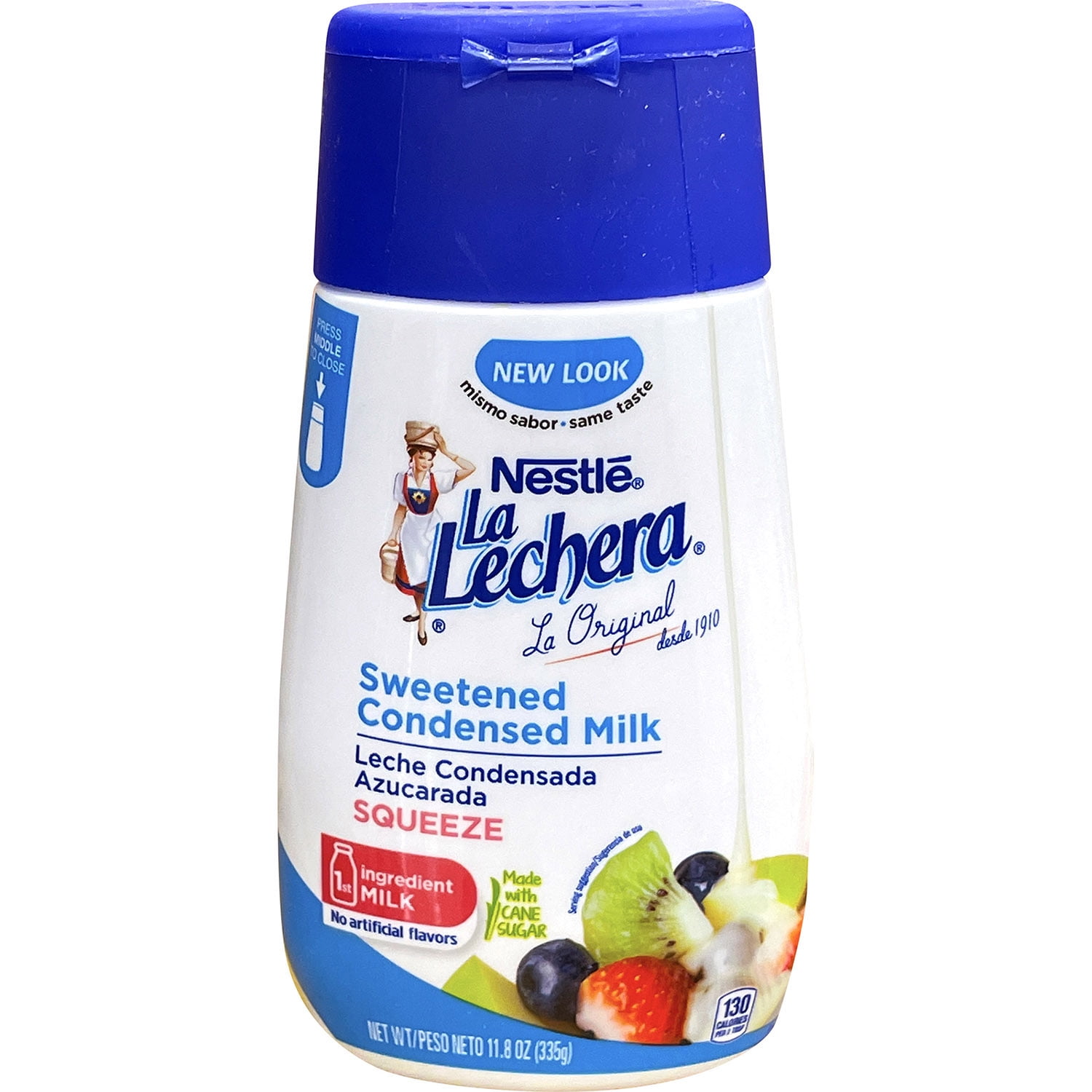 LA Lachera Flavored Syrup Sweetened Condensed Milk, 15.8 oz