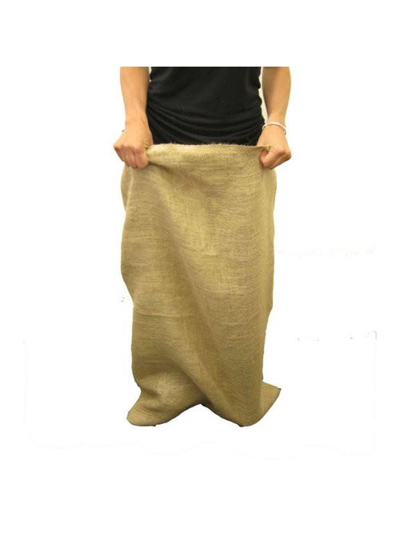 1-Pack Natural Burlap Potato Sacks 23-Inch by 40"