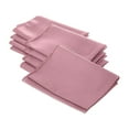 thumbnail image 1 of LA Linen 10-Pack Cloth Napkins, Washable Reusable Polyester Poplin Table Napkins, 18 by 18-Inch, Dusty Rose, 1 of 3