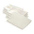 thumbnail image 1 of LA Linen 10-Pack Cloth Napkins, Washable Reusable Polyester Poplin Table Napkins, 18 by 18-Inch, Ivory, 1 of 3