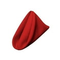 thumbnail image 1 of LA Linen 10-Pack Cloth Napkins, Washable Reusable Polyester Poplin Table Napkins, 18 by 18-Inch, Red, 1 of 3