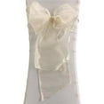 thumbnail image 1 of LA Linen Sheer Organza Chair Bow (Set of 10), 1 of 7