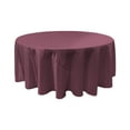 thumbnail image 1 of LA Linen Bridal Satin Round Tablecloth, 1 of 7