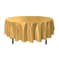 thumbnail image 1 of LA Linen Bridal Satin Round Tablecloth, 1 of 7