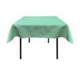 thumbnail image 1 of LA Linen Bridal Satin Square Tablecloth, 1 of 7